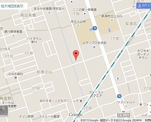 パンのカブト　女池本店　地図